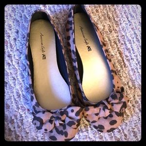 EUC Leopard print flats 🐆